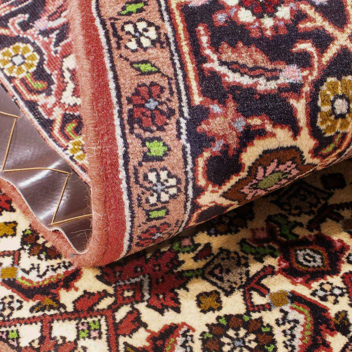 Persisk matta - Bijar - 143 x 82 cm - beige