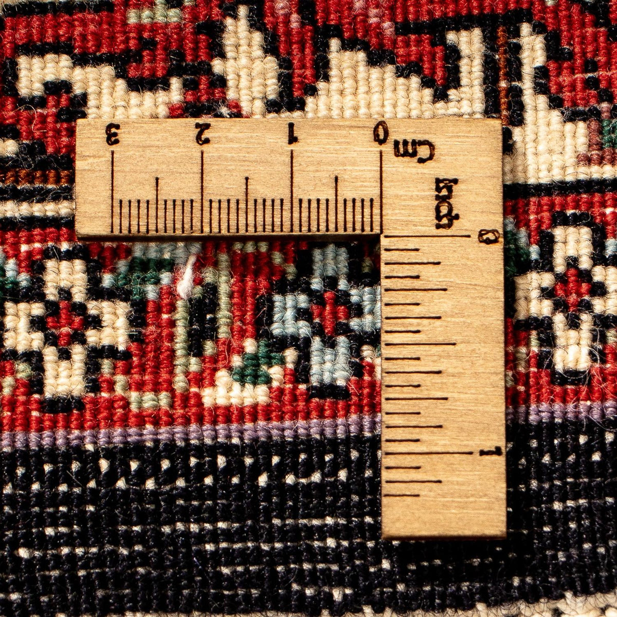 Runner Persisk matta - Bijar - 296 x 83 cm - mörkröd