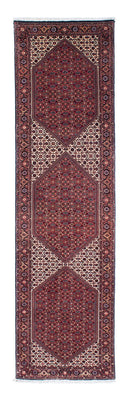 Runner Persisk matta - Bijar - 313 x 83 cm - mörkröd