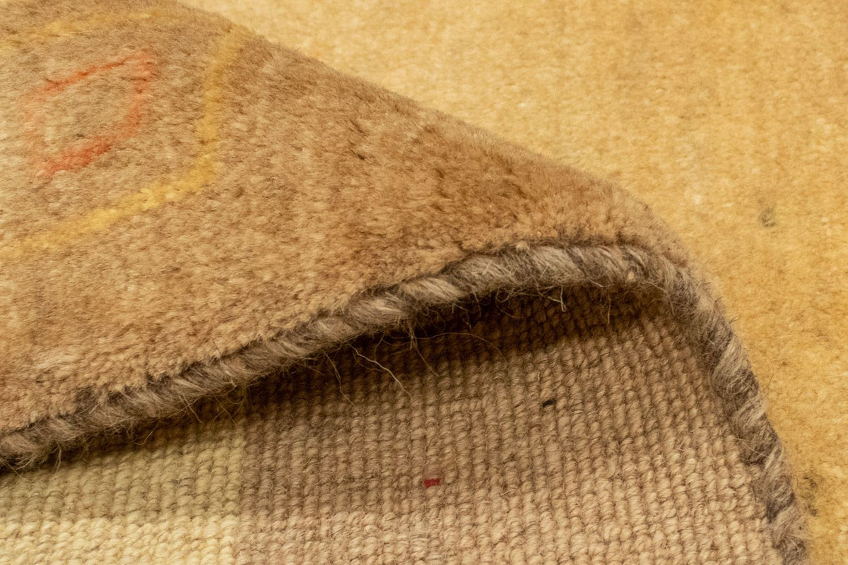 Gabbeh-matta - persisk - 174 x 121 cm - guld