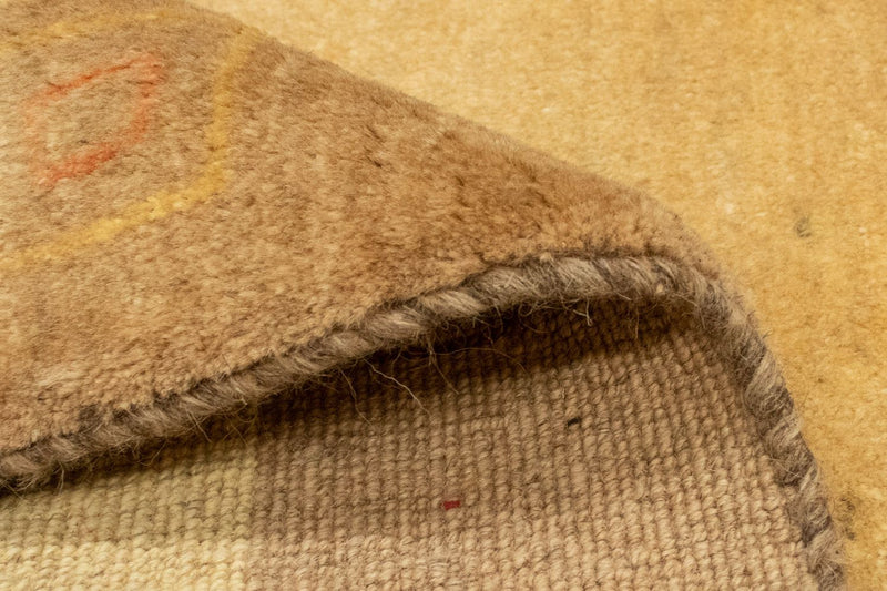 Gabbeh-matta - persisk - 174 x 121 cm - guld