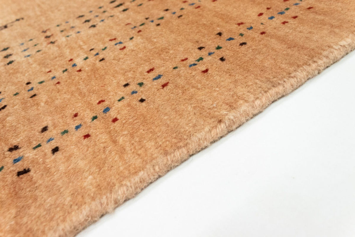 Gabbeh-matta - persisk - 197 x 154 cm - röd