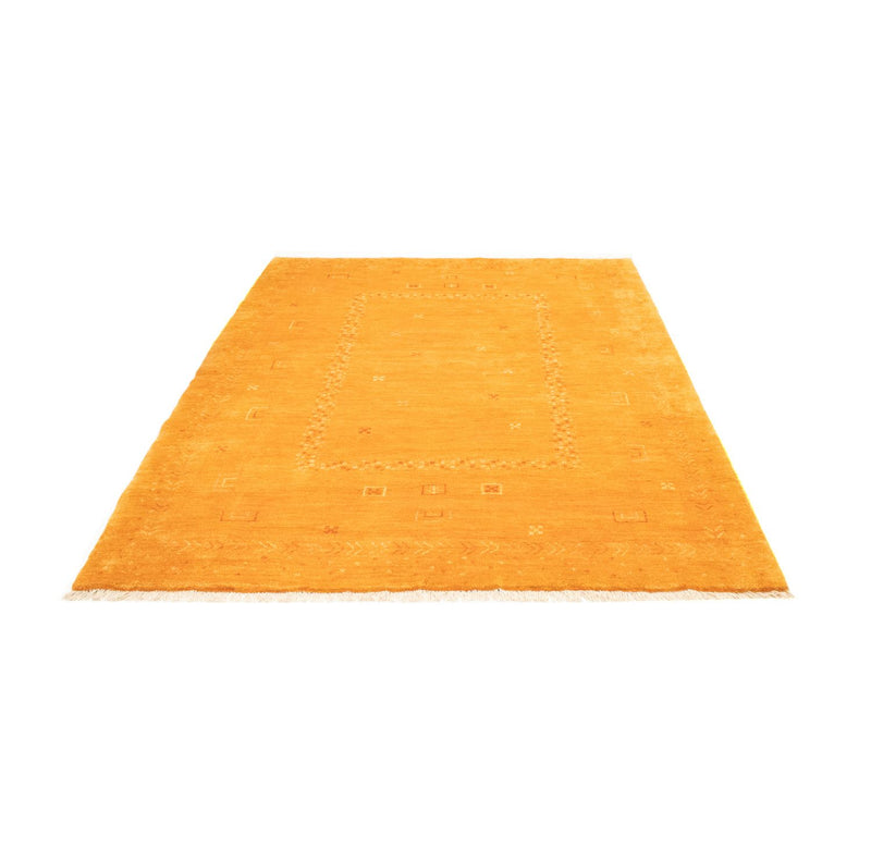 Gabbeh-matta - persisk - 224 x 177 cm - guld