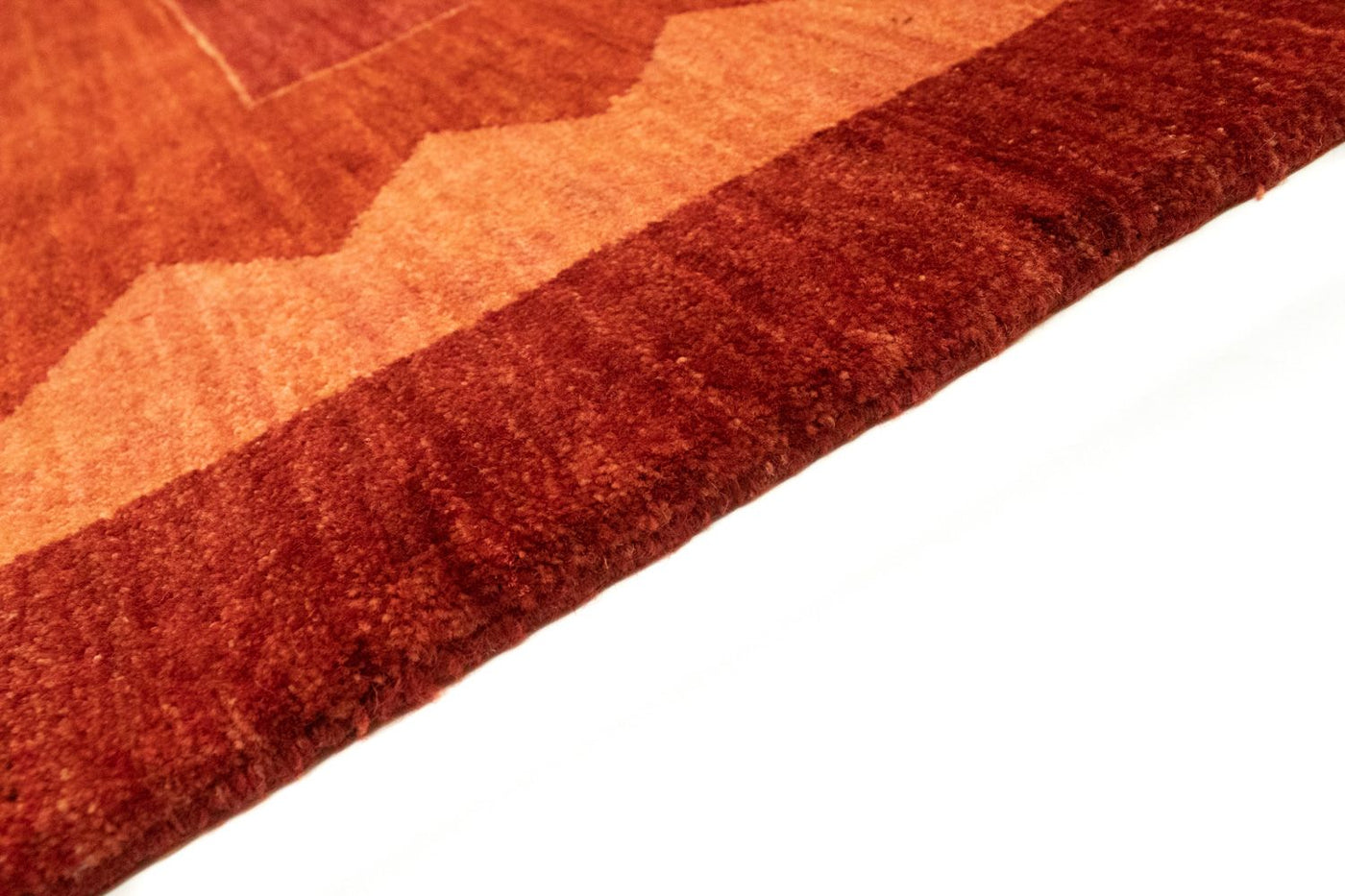 Gabbeh-matta - persisk - 230 x 175 cm - röd