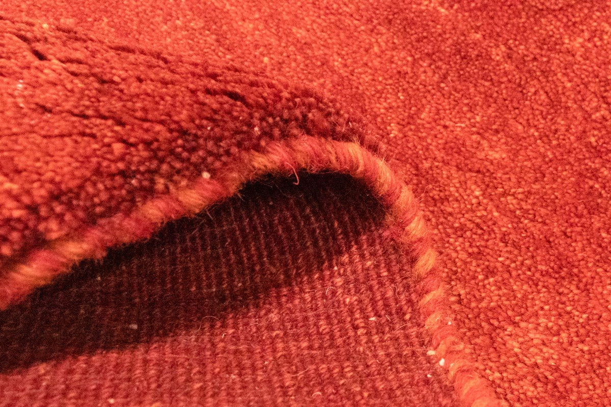 Gabbeh-matta - persisk - 141 x 70 cm - röd