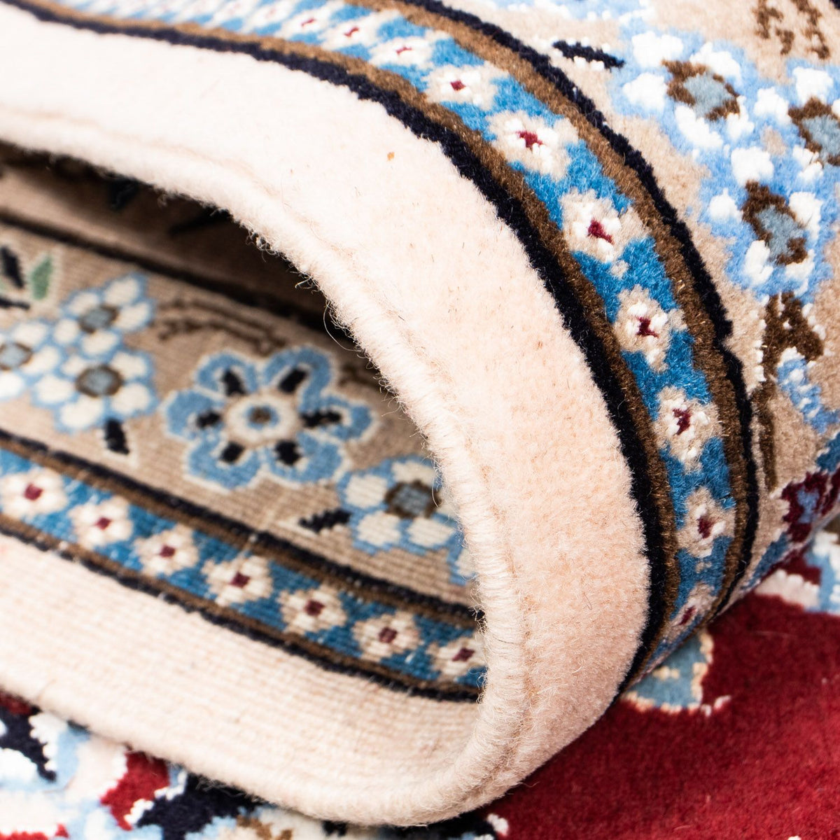 Persisk matta - Nain - Royal - 291 x 199 cm - röd