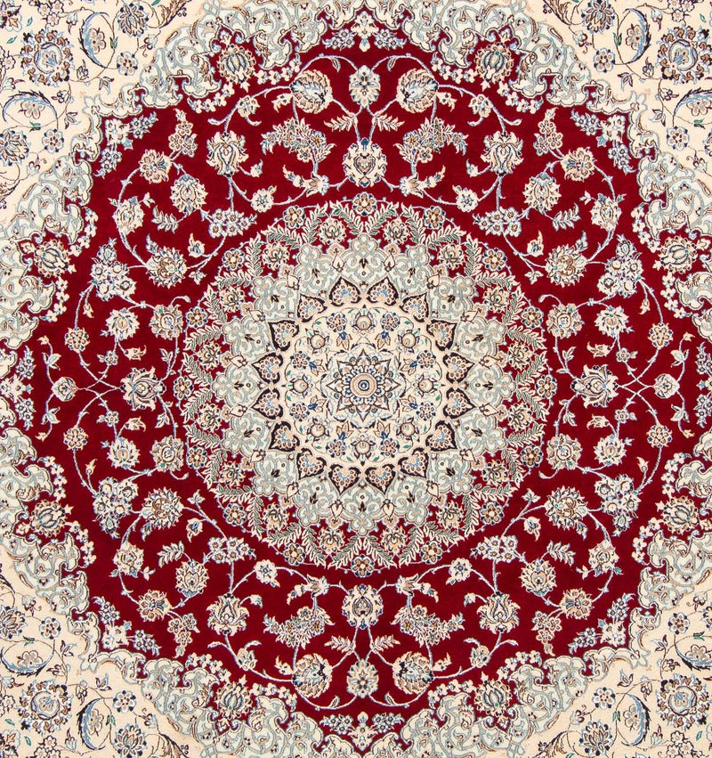 Persisk matta - Nain - Premium kvadrat  - 205 x 202 cm - beige