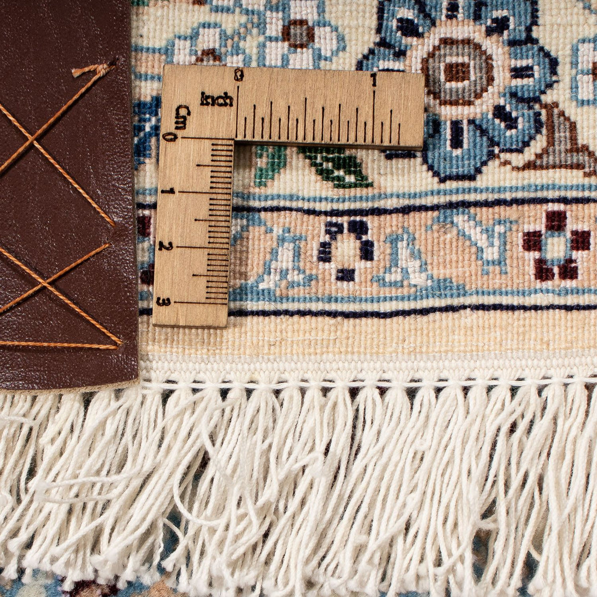 Persisk matta - Nain - Premium kvadrat  - 205 x 202 cm - beige