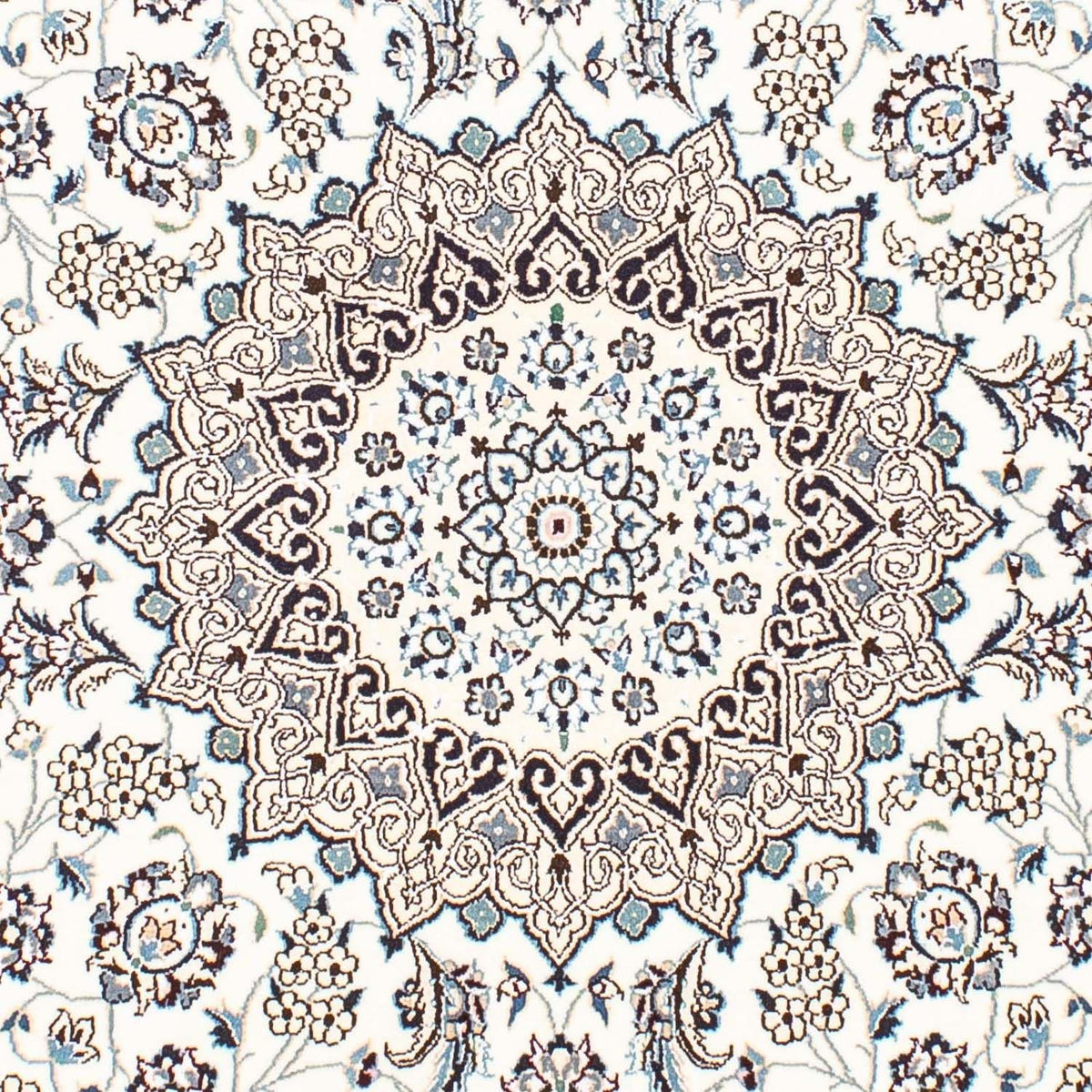 Persisk matta - Nain - Royal kvadrat  - 205 x 198 cm - beige