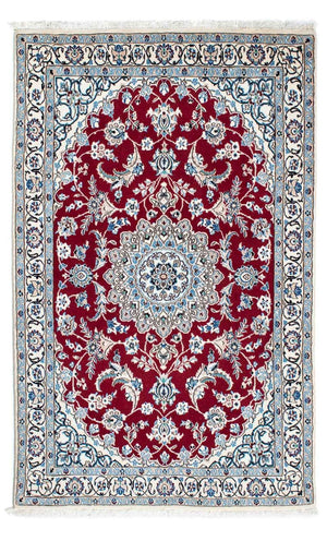 Persisk matta - Nain - Royal - 187 x 112 cm - mörkröd