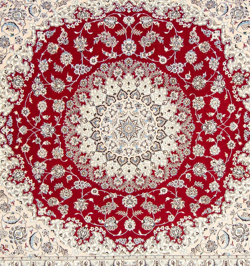 Persisk matta - Nain - Premium kvadrat  - 204 x 193 cm - beige