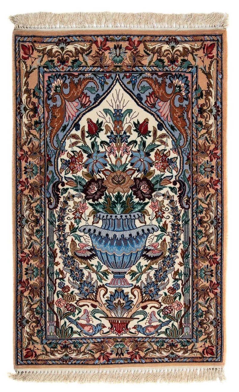 Persisk matta - Isfahan - Premium - 108 x 69 cm - flerfärgad