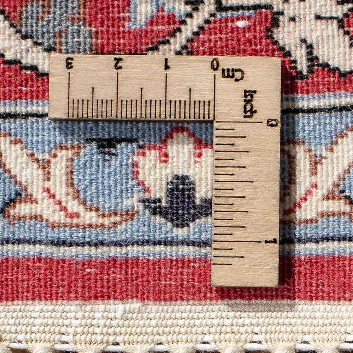 Persisk matta - Isfahan - Premium - 120 x 84 cm - mörkröd