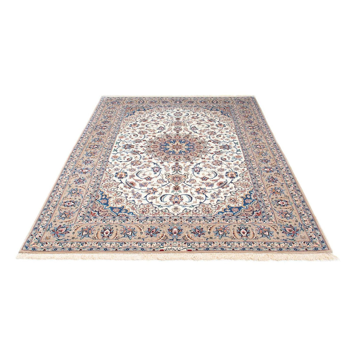 Persisk matta - Isfahan - Premium - 228 x 156 cm - beige