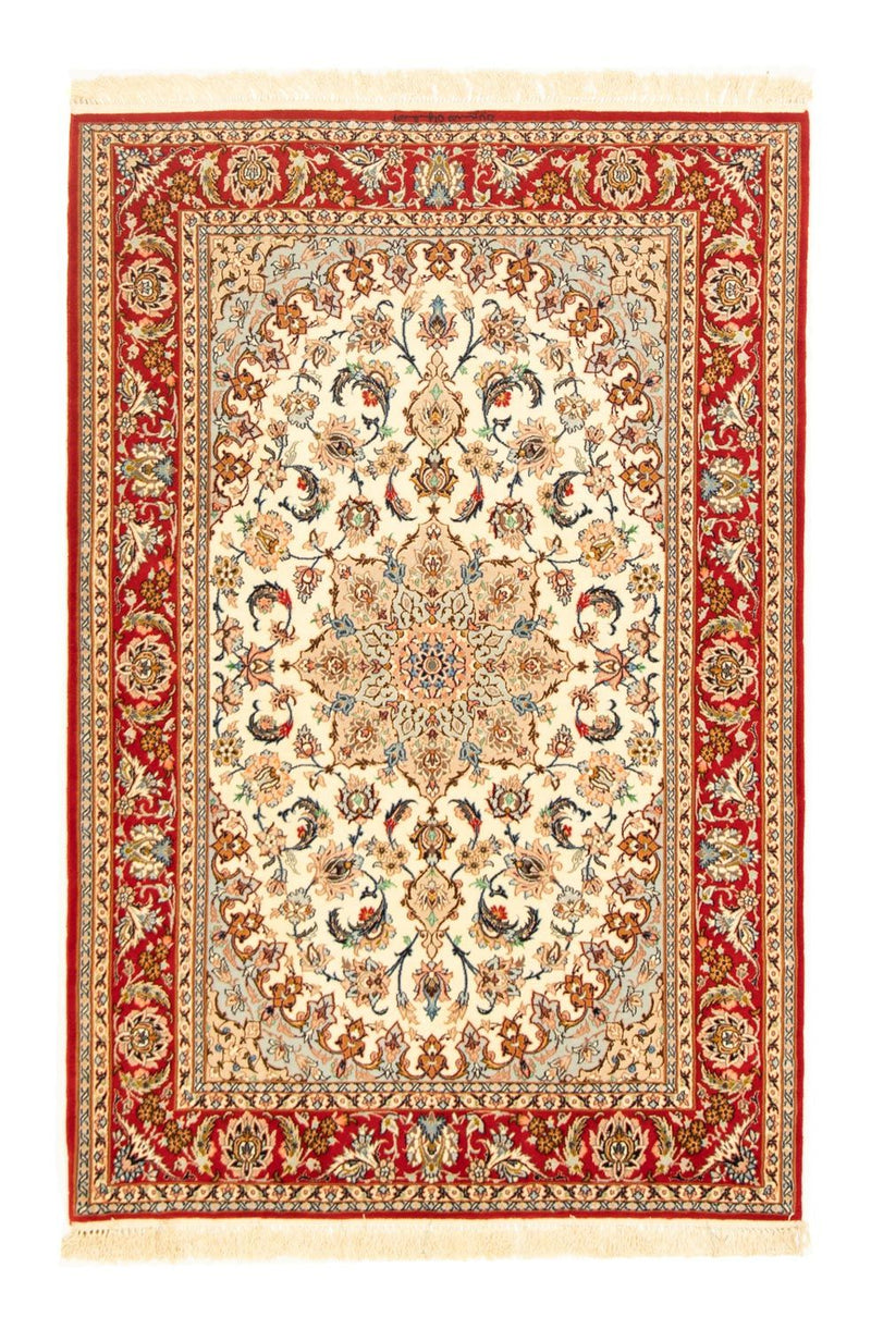 Persisk matta - Isfahan - Premium - 163 x 109 cm - beige