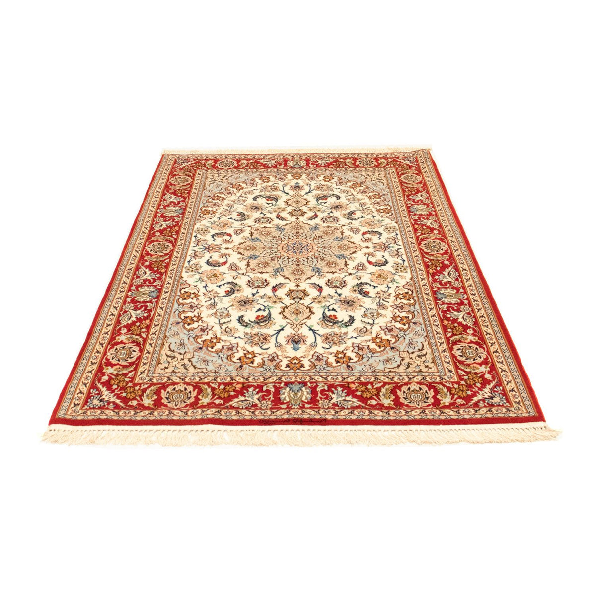 Persisk matta - Isfahan - Premium - 163 x 109 cm - beige