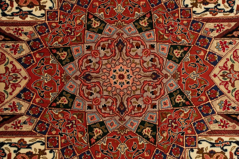 Persisk matta - Tabriz - Royal - 160 x 103 cm - flerfärgad