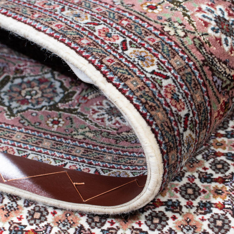 Persisk matta - Tabriz - 212 x 153 cm - ljusbrun