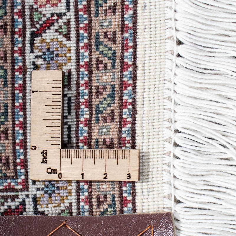 Persisk matta - Tabriz - 212 x 153 cm - ljusbrun