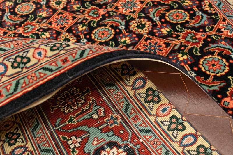 Persisk matta - Tabriz - Royal kvadrat  - 156 x 155 cm - svart