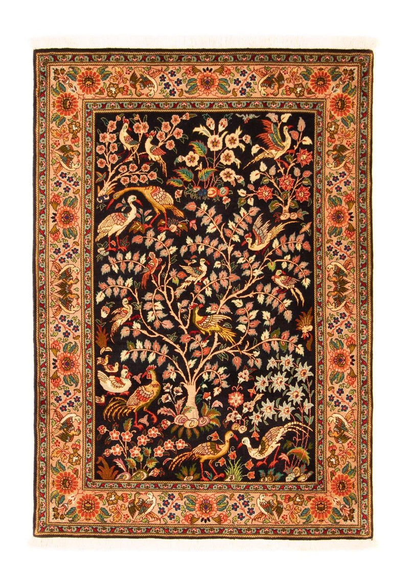 Persisk matta - Tabriz - Royal - 148 x 100 cm - mörkblå