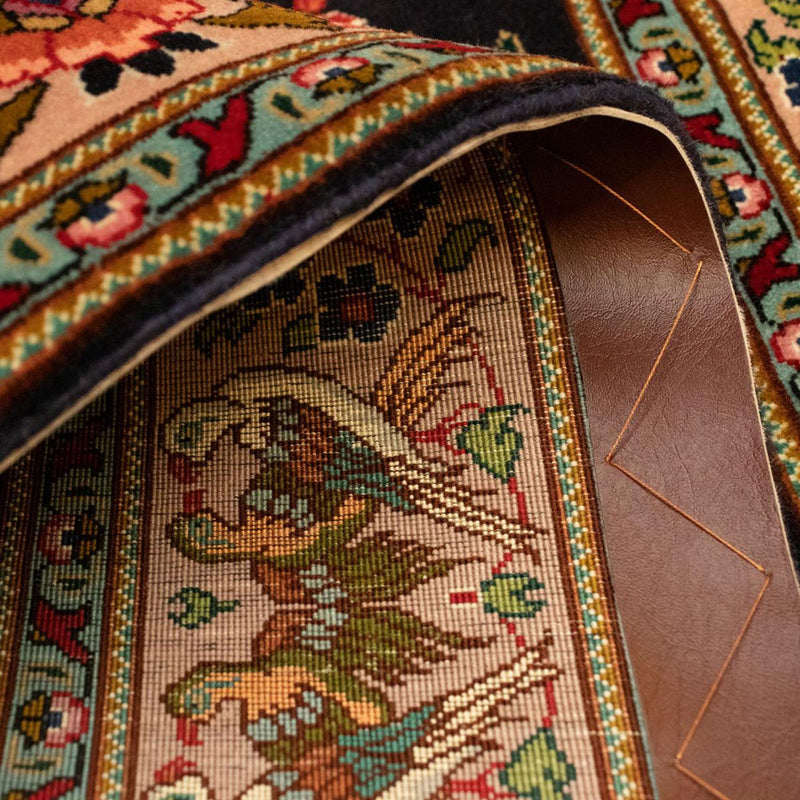 Persisk matta - Tabriz - Royal - 148 x 100 cm - mörkblå