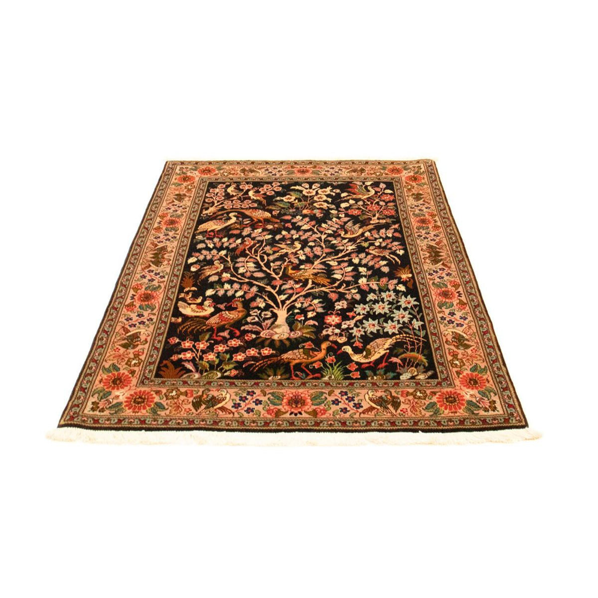 Persisk matta - Tabriz - Royal - 148 x 100 cm - mörkblå