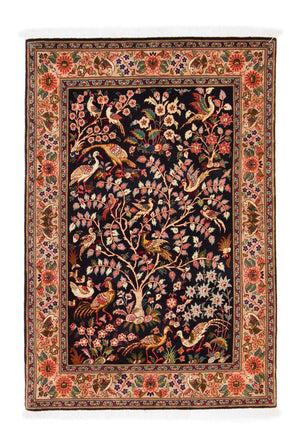 Persisk matta - Tabriz - Royal - 148 x 100 cm - mörkblå