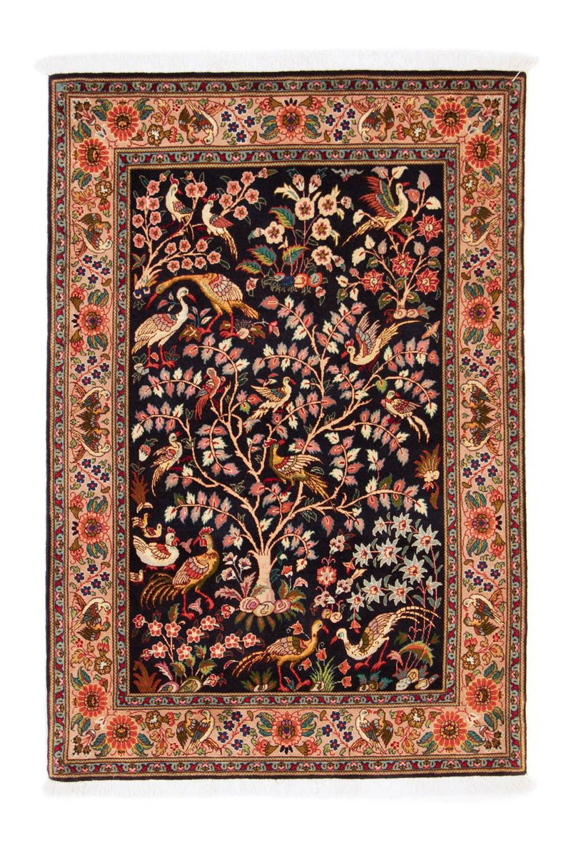 Persisk matta - Tabriz - Royal - 148 x 100 cm - mörkblå