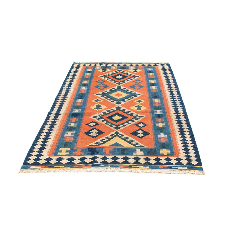 Kelim Carpet - orientalisk matta - 192 x 123 cm - rost