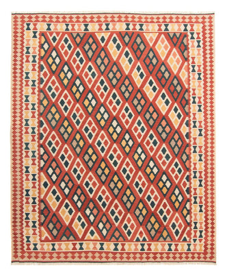 Kelim Carpet - orientalisk matta - 313 x 260 cm - flerfärgad