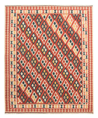 Kelim Carpet - orientalisk matta - 313 x 260 cm - flerfärgad