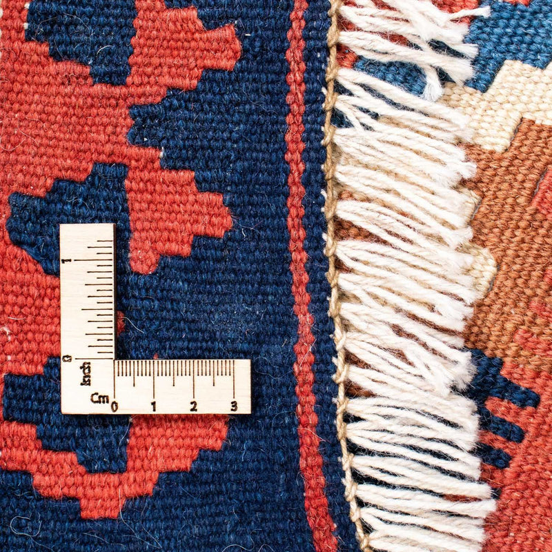 Kelim Carpet - orientalisk matta - 206 x 156 cm - rost