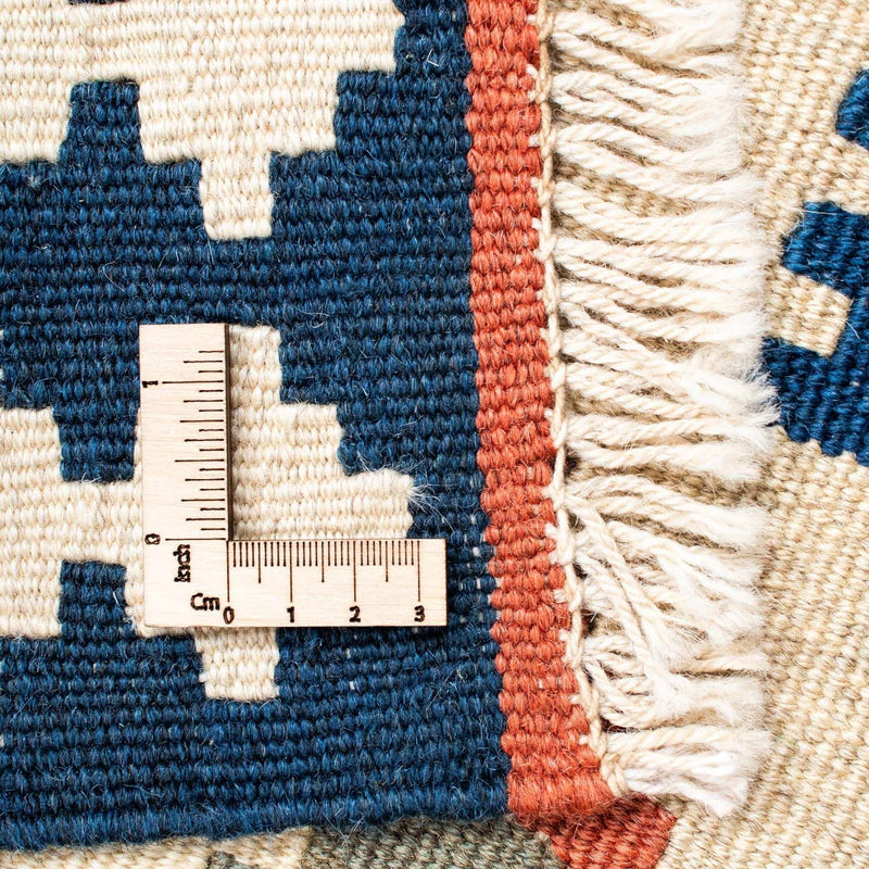 Kelim Carpet - orientalisk matta - 196 x 155 cm - beige