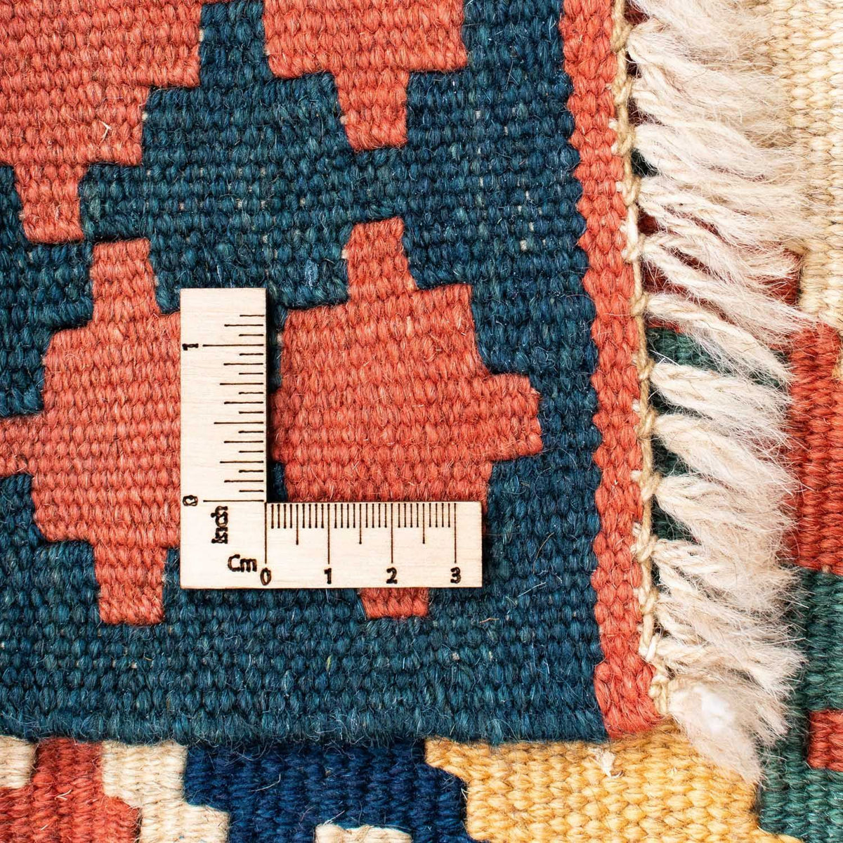 Kelim Carpet - orientalisk matta - 212 x 146 cm - rost