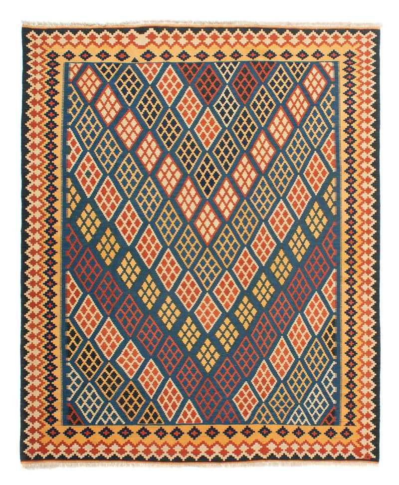 Kelim Carpet - orientalisk matta - 242 x 208 cm - flerfärgad