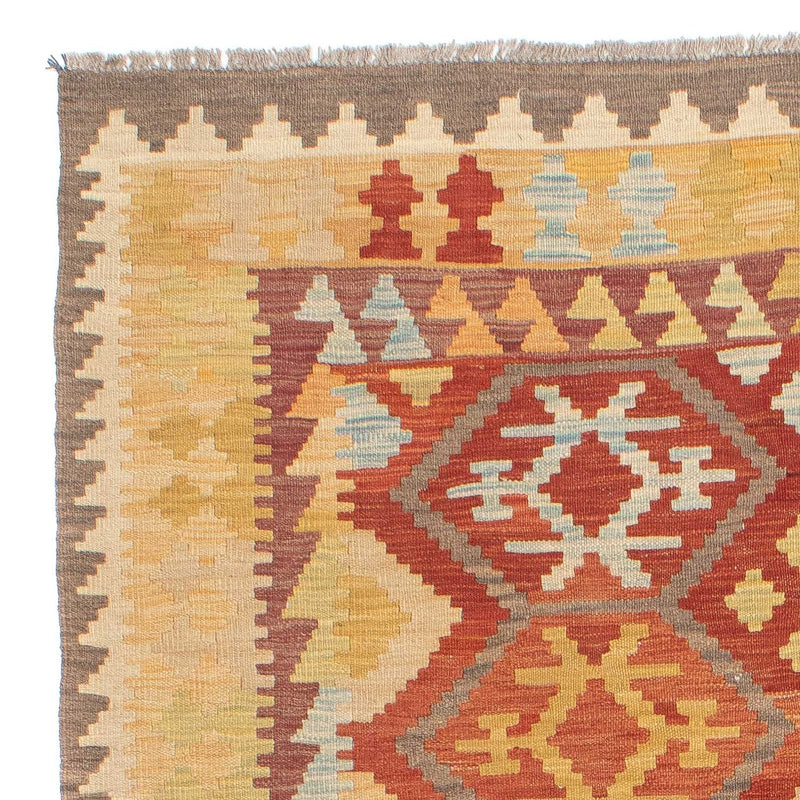 Kelim Carpet - orientalisk matta - 175 x 117 cm - blå