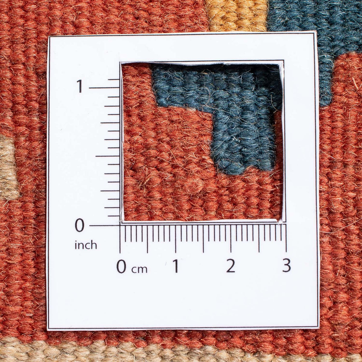 Kelim Carpet - orientalisk matta - 195 x 124 cm - orange