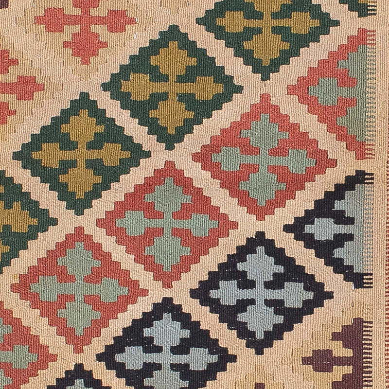 Kelim Carpet - orientalisk matta - 158 x 110 cm - flerfärgad