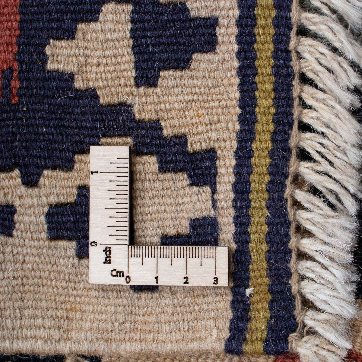 Kelim Carpet - orientalisk matta - 158 x 110 cm - flerfärgad