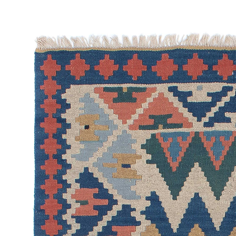 Kelim Carpet - orientalisk matta - 168 x 116 cm - flerfärgad