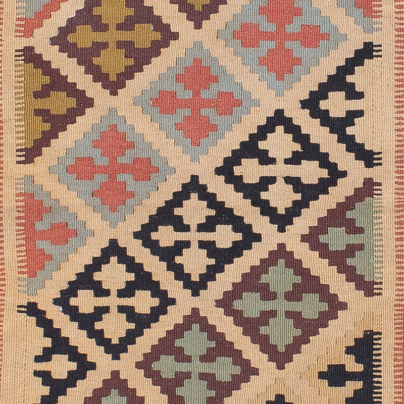 Kelim Carpet - orientalisk matta - 160 x 107 cm - flerfärgad