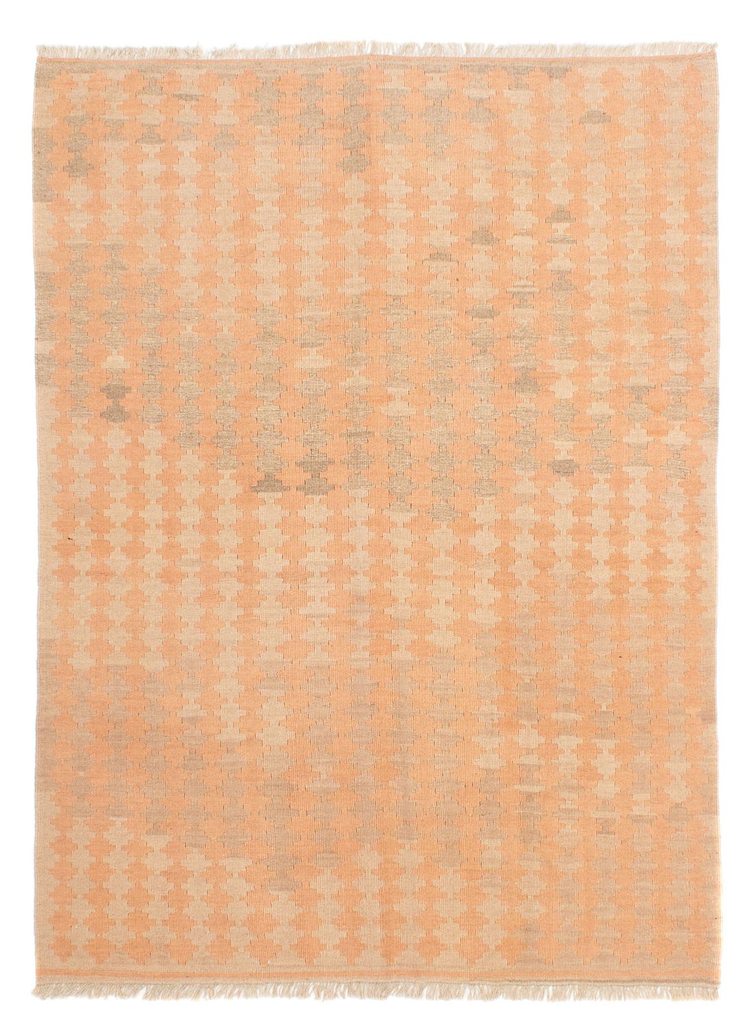 Kelim Carpet - orientalisk matta - 222 x 155 cm - ljusbrun