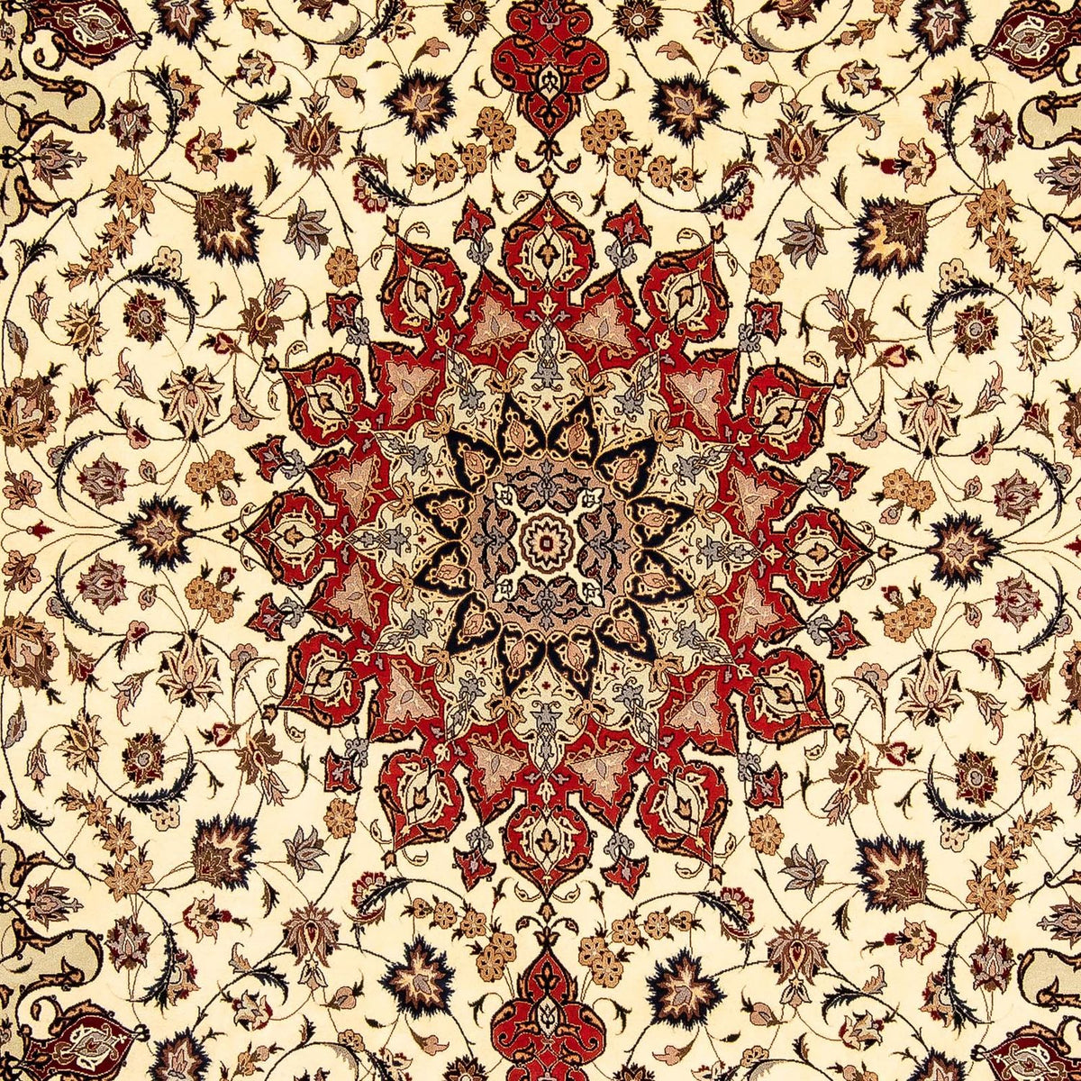 Persisk matta - Tabriz - Royal - 354 x 253 cm - beige
