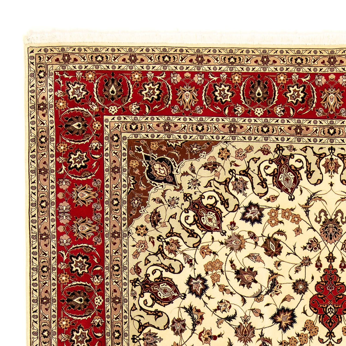 Persisk matta - Tabriz - Royal - 354 x 253 cm - beige
