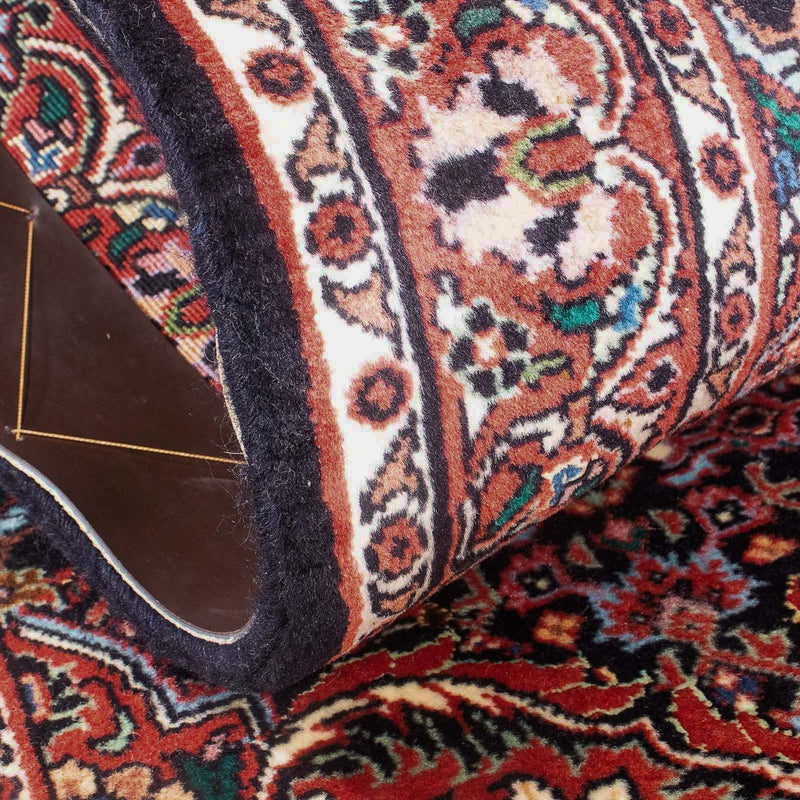 Persisk matta - Bijar - 140 x 68 cm - mörkblå