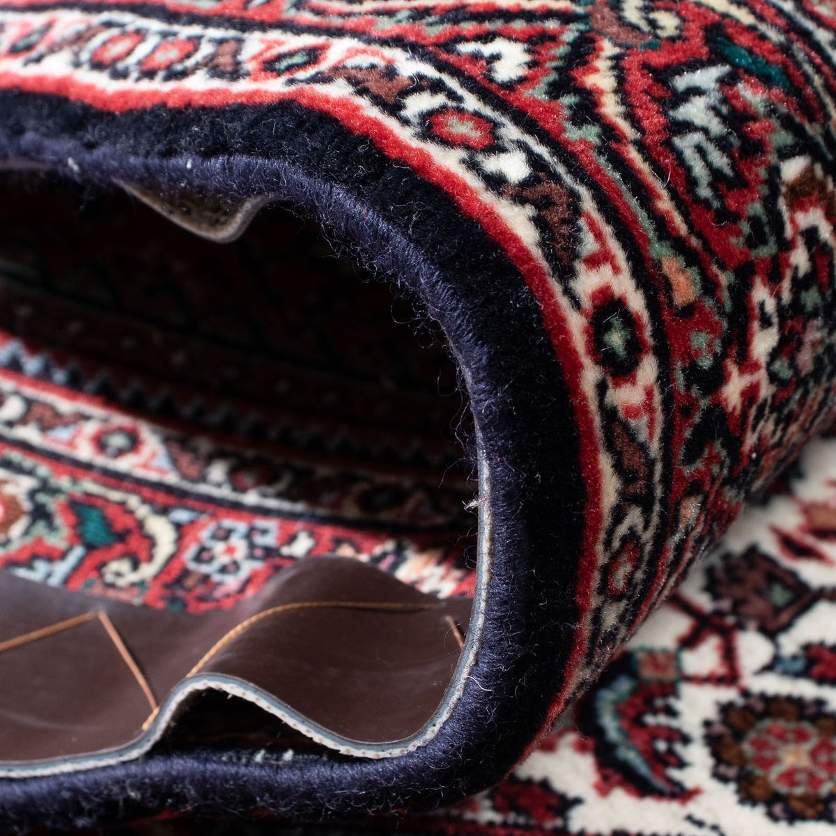 Runner Persisk matta - Bijar - 248 x 73 cm - mörkröd