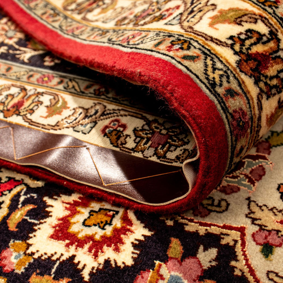 Persisk matta - Tabriz - Royal - 351 x 253 cm - röd