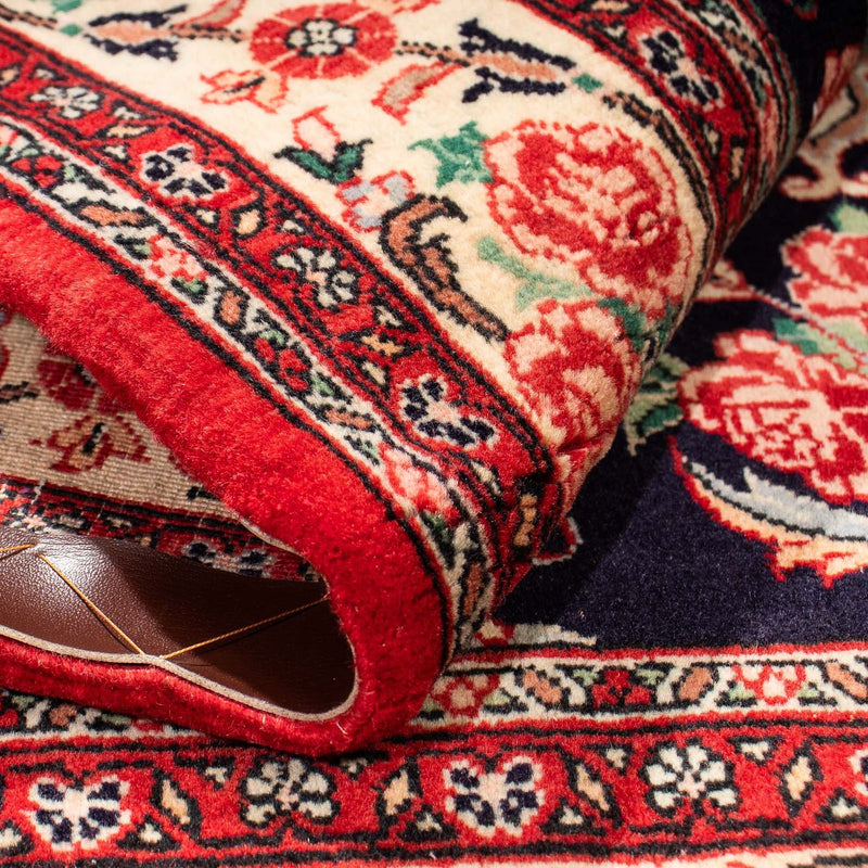 Persisk matta - Bijar kvadrat  - 161 x 148 cm - röd