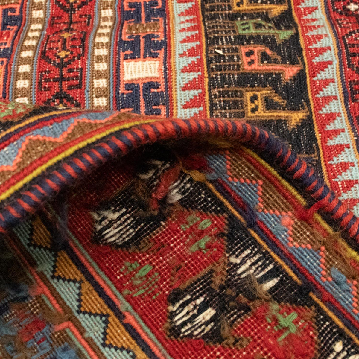 Persisk matta - Nomadic - 293 x 194 cm - flerfärgad